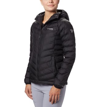 Columbia Snow Country Hooded, Chamarras Negros Para Mujer | 152847-VDY